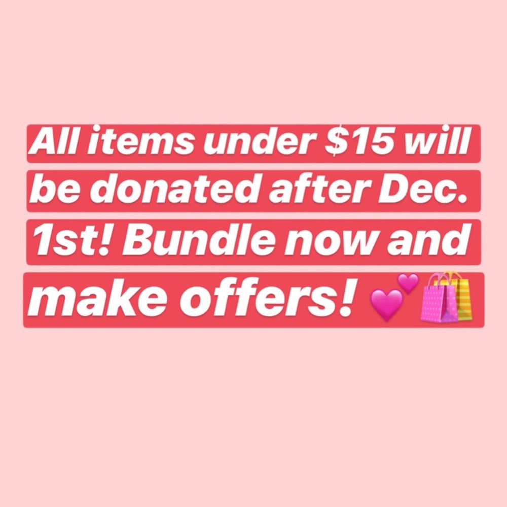 Donating! Make offers now!